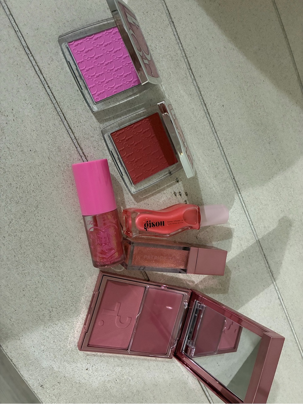 New Dior, Two Faced, Patrick Ta and Gisou makeup